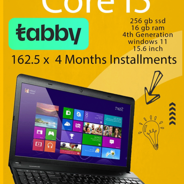 Lenovo E540 Core I5 4th Generation 256 GB SSD 16 GB Ram