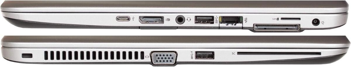 HP EliteBook 840 G3 Intel Core i5 6th Generation 8GB DDR RAM 256GB SSD 14" FHD - Image 2