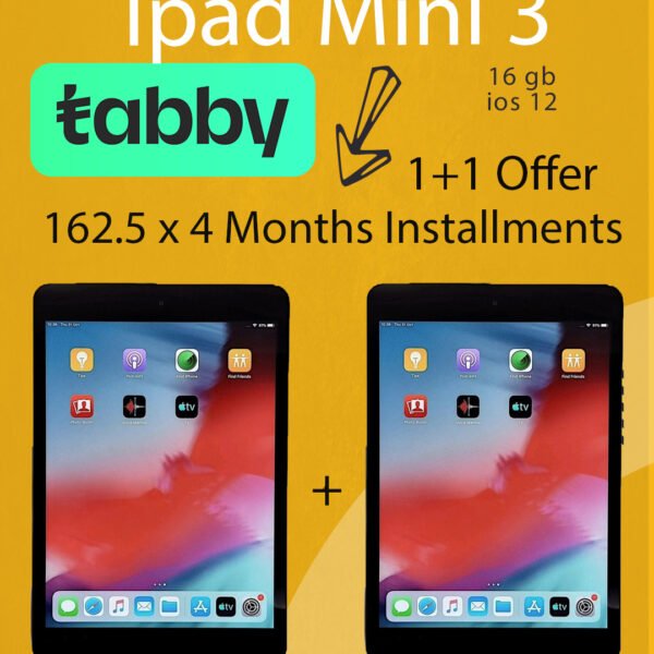 Apple Ipad Mini 3 | 2Pcs Bundle ( With Freebies)
