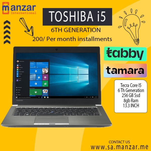 Toshiba Tecra Z30-C Core I5 6TH Generation