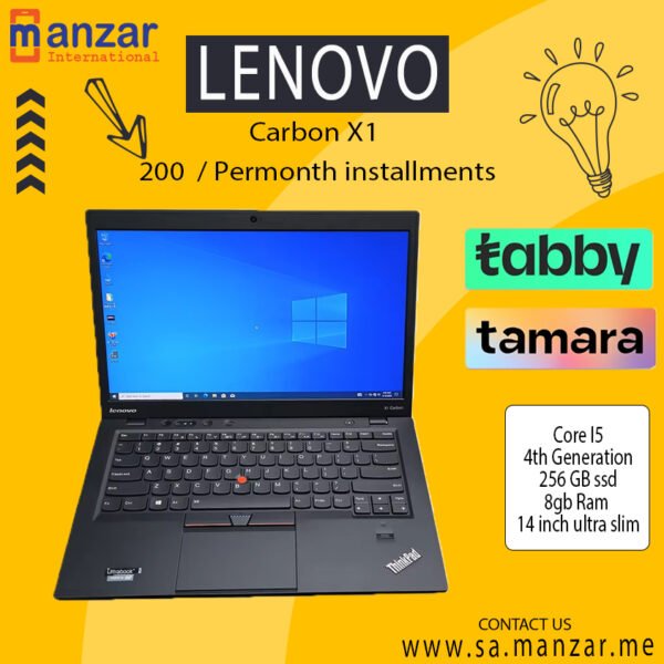 Lenovo Carbon X1 Core I5 Ultra Slim