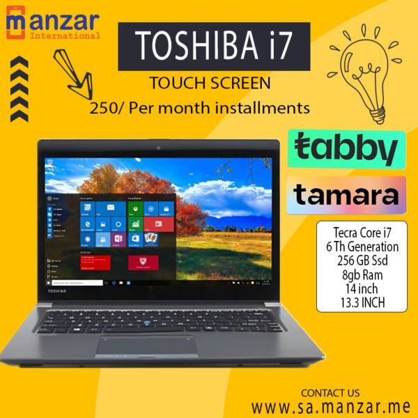 Toshiba Tecra Z30-C Core I7 6TH Generation | Touch Screen